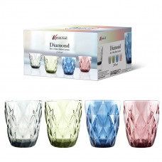 DIAMOND SET 4 BICCHIERI ACQUA 240ML. (8pz)